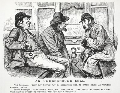 An Underground Cell by John Leech